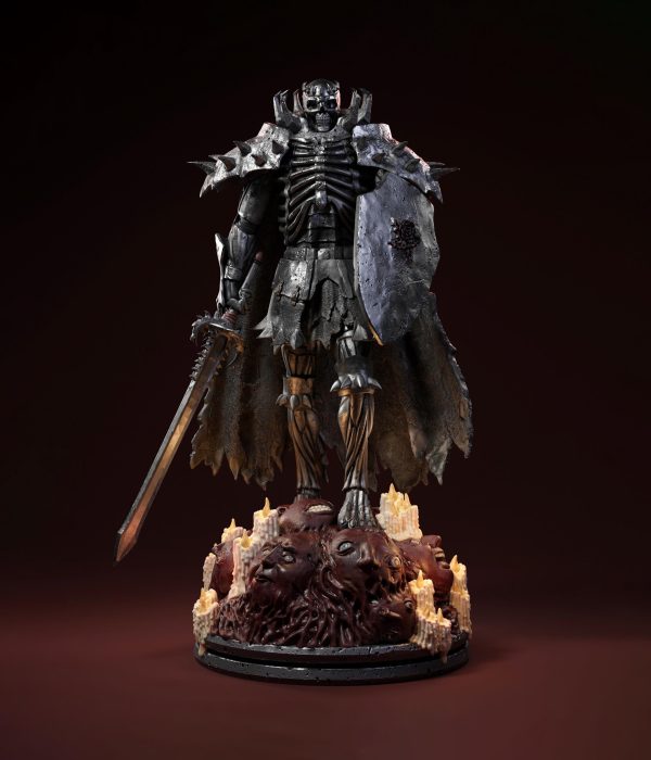 Skull Knight Berserk 3D Model Printable Figure - Ready to Print STL File for 3D Printing & Collectible Sculpture