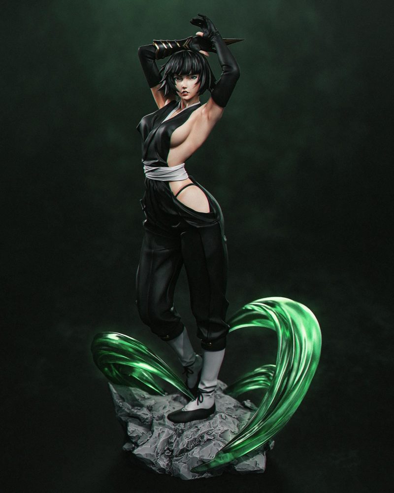 Soi Fon Bleach STL File for 3D Printing Digital Download | Miniature Model for Painting | NSFW Character Design - Image 3