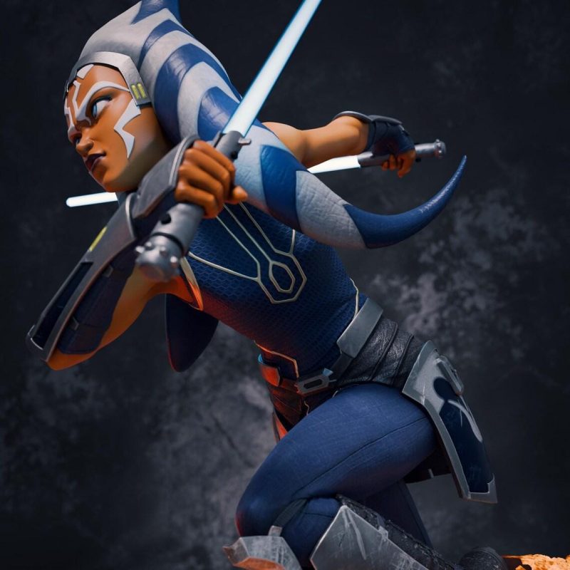Ahsoka Tano vs Darth Maul STL File Digital Download for 3D Printing | Ahsoka Tano vs Darth Maul | Model for Painting | Instant Download - Image 2