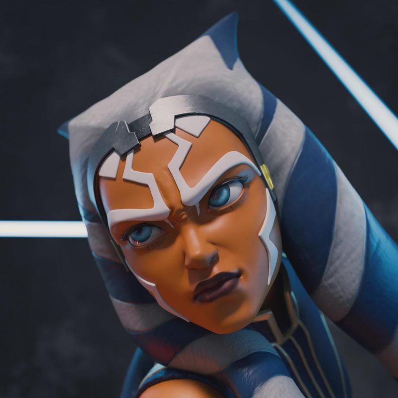 Ahsoka Tano vs Darth Maul STL File Digital Download for 3D Printing | Ahsoka Tano vs Darth Maul | Model for Painting | Instant Download - Image 8