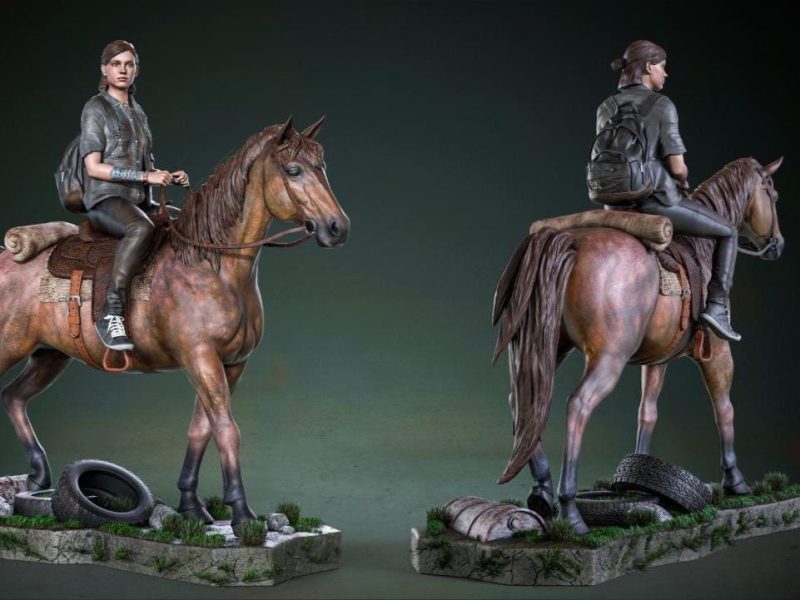 Ellie The Last of Us Part II 3D Print STL File | Digital Download Miniature Model for Painting & Crafting - Image 3