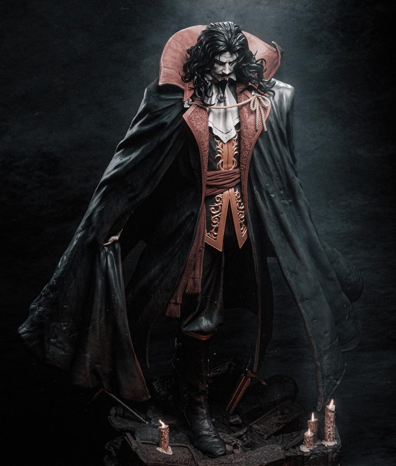 Dracula Castlevania 3D Printing STL File - Digital Miniature Model for Painting & Crafting Download - Image 2