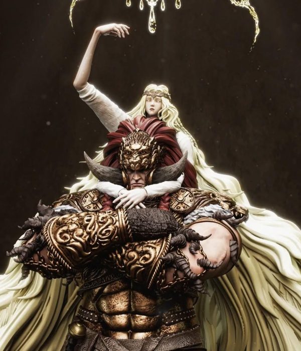 Radahn and Miquella Elden Ring STL File for 3D Printing | Digital Download Miniature Model for Painting & Crafting