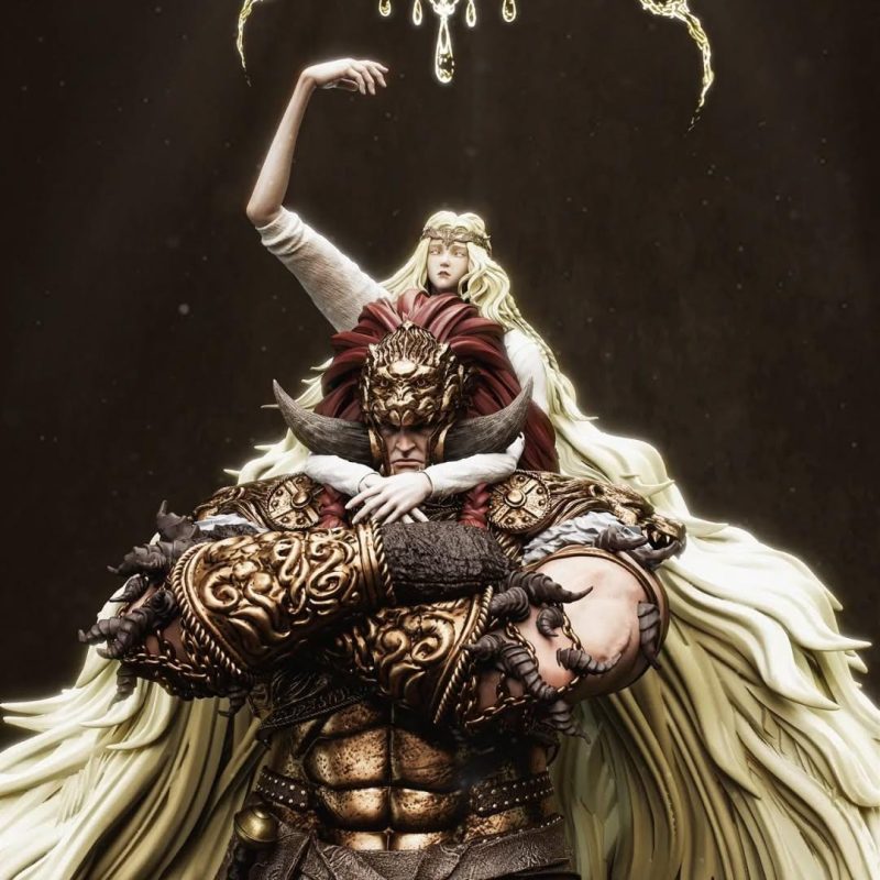 Radahn and Miquella Elden Ring STL File for 3D Printing | Digital Download Miniature Model for Painting & Crafting