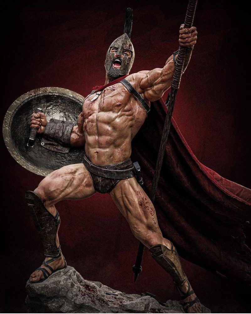 Leonidas Espartan STL File for 3D Printing | Digital Download Miniature Model for Painting & Crafting - Image 2