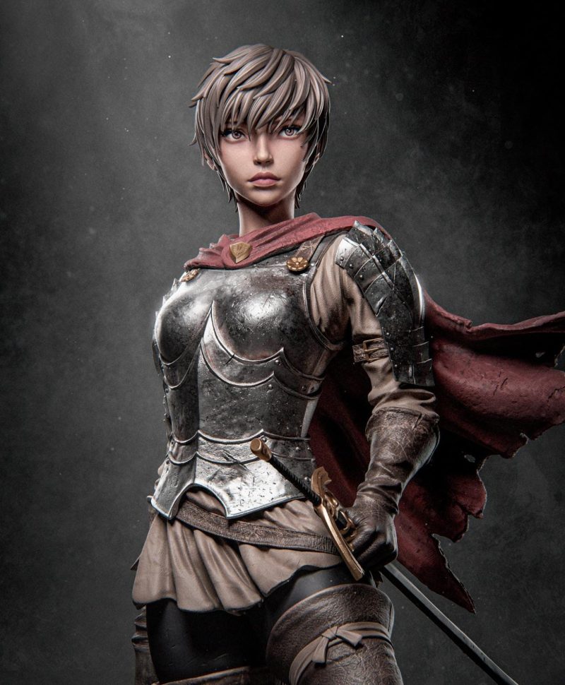 Casca from BERSERK STL File Digital Download for 3D Printing | BERSERK Miniature | Model for Painting | Instant Download