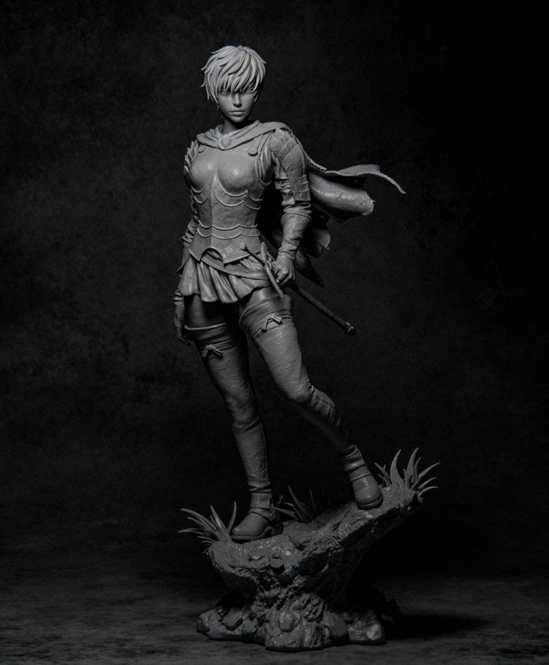 Casca from BERSERK STL File Digital Download for 3D Printing | BERSERK Miniature | Model for Painting | Instant Download - Image 7