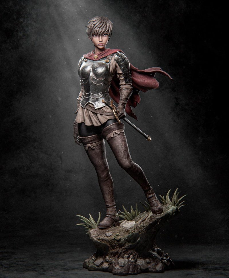 Berserk Bundle STL File Pack for 3D Printing | Digital Download Guts, Casca & Griffith STL Pack Model - Image 4