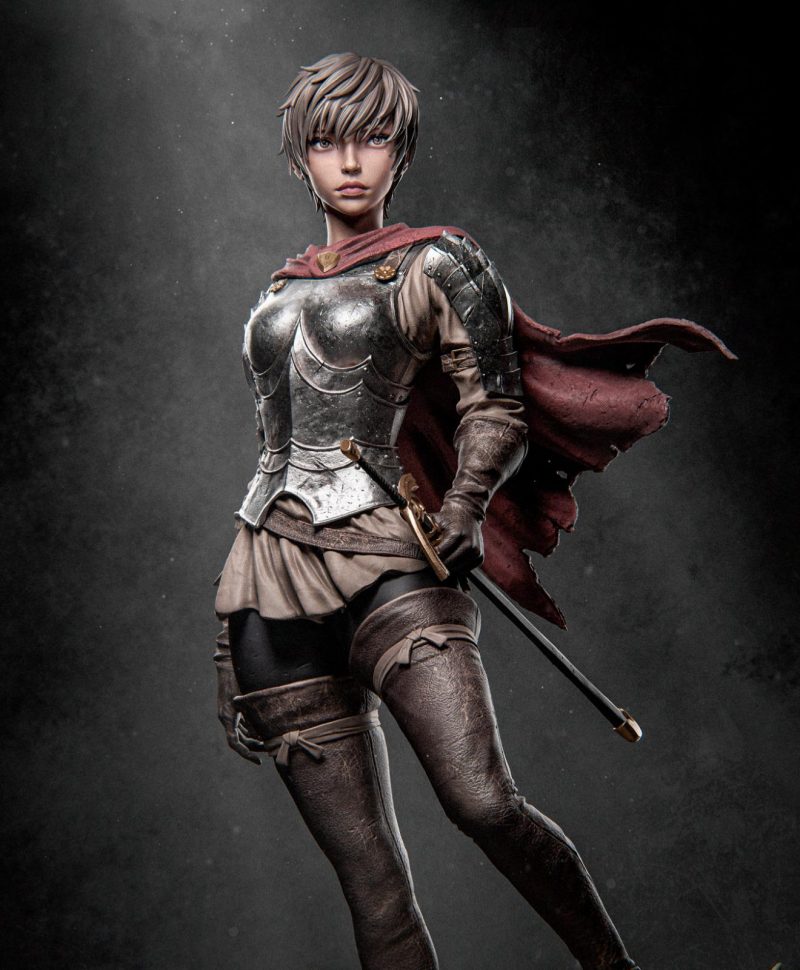 Berserk Bundle STL File Pack for 3D Printing | Digital Download Guts, Casca & Griffith STL Pack Model - Image 6