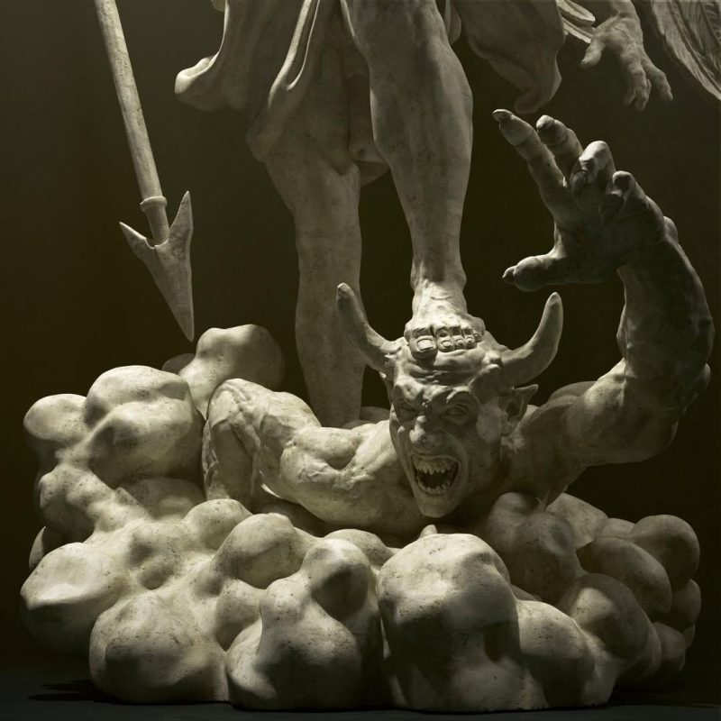 Archangel Michael STL File for 3D Printing | Digital Download Miniature Model for Painting & Display | Instant Download Printable Figurine - Image 2