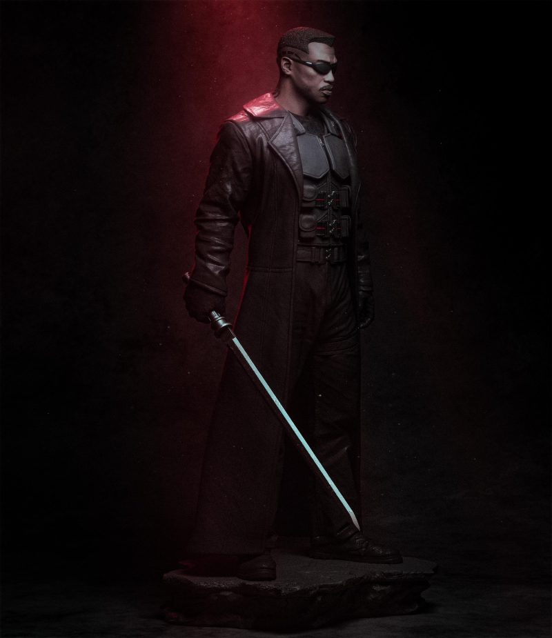 Blade MARVEL STL File for 3D Printing | Miniature Model for Painting & Collecting | Instant Digital Download - Image 3