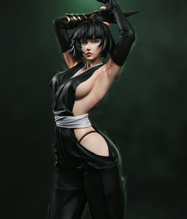 Soi Fon Bleach STL File for 3D Printing Digital Download | Miniature Model for Painting | NSFW Character Design