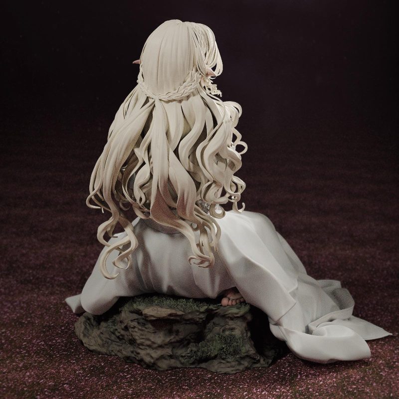 Elf Princess STL File Digital Download for 3D Printing | High-Quality Model for Painting & Diorama | Instant Printable Fantasy Figure - Image 4