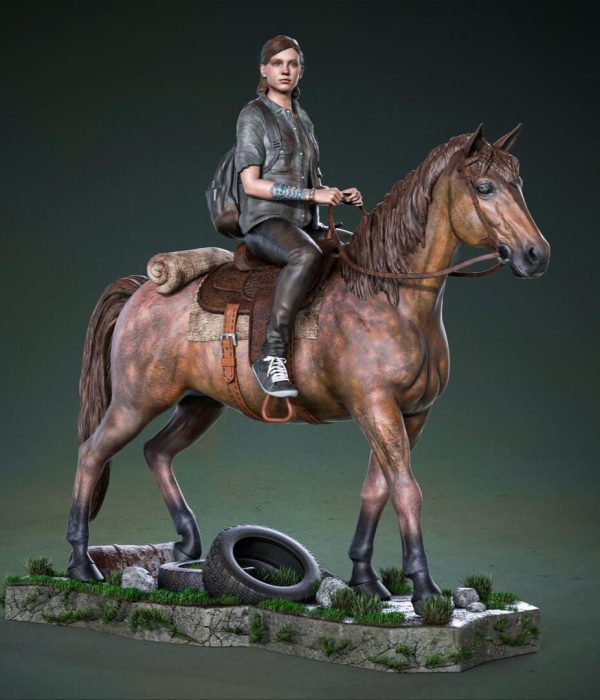 Ellie The Last of Us Part II 3D Print STL File | Digital Download Miniature Model for Painting & Crafting