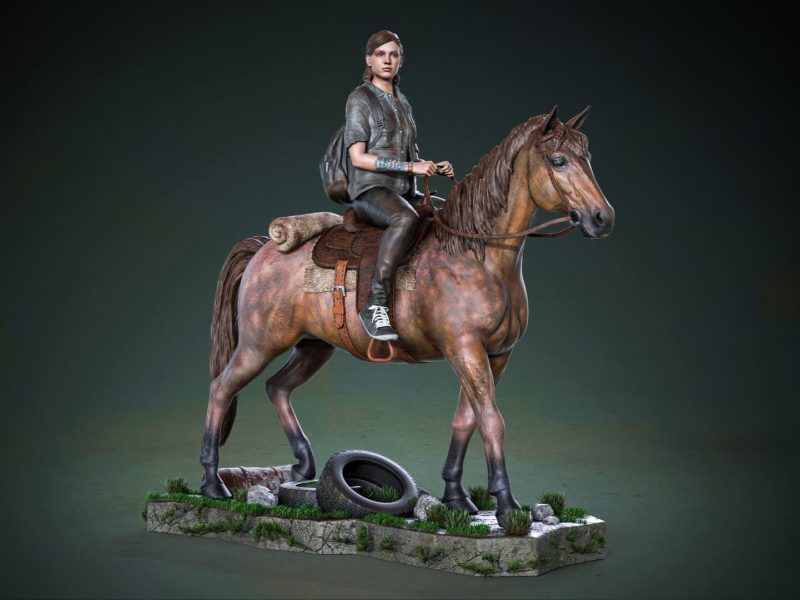 Ellie The Last of Us Part II 3D Print STL File | Digital Download Miniature Model for Painting & Crafting
