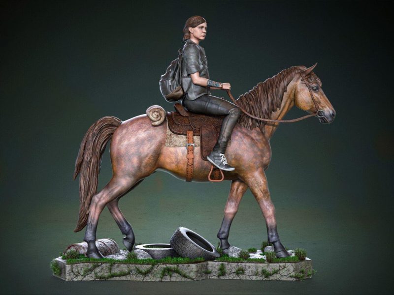 Ellie The Last of Us Part II 3D Print STL File | Digital Download Miniature Model for Painting & Crafting - Image 2