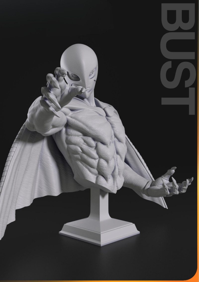 Femto from BERSERK STL File Digital Download for 3D Printing | BERSERK Miniature | Model for Painting | Instant Download - Image 3