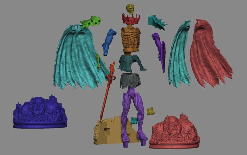 Skull Knight Berserk 3D Model Printable Figure - Ready to Print STL File for 3D Printing & Collectible Sculpture - Image 4