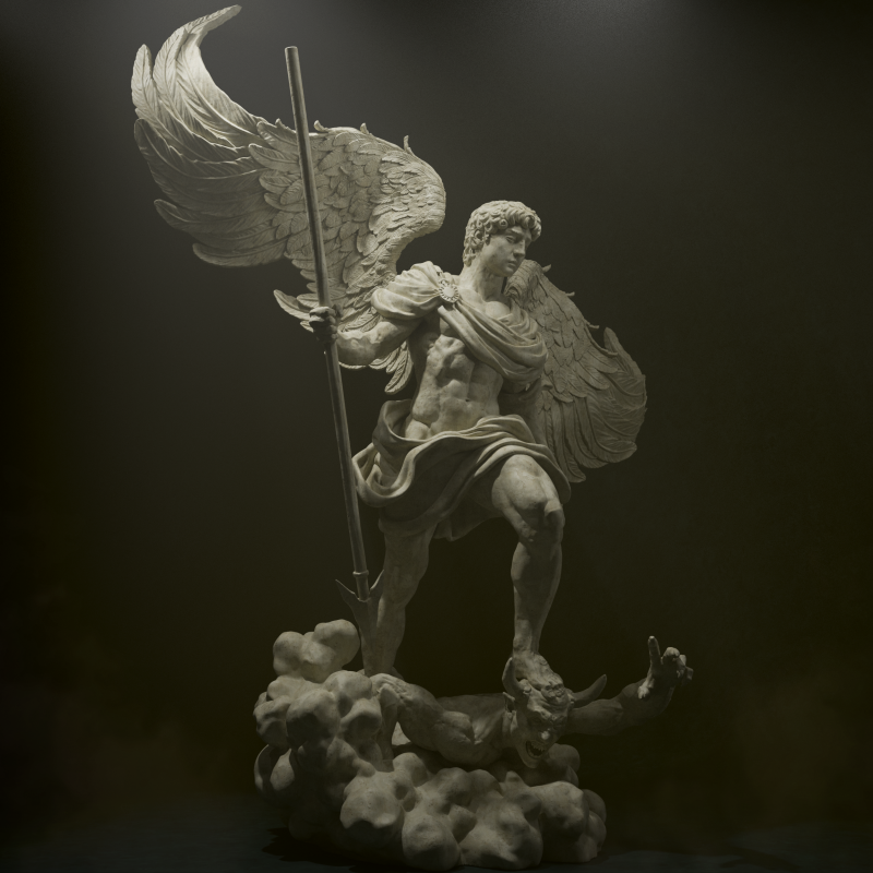 Archangel Michael STL - Image 4