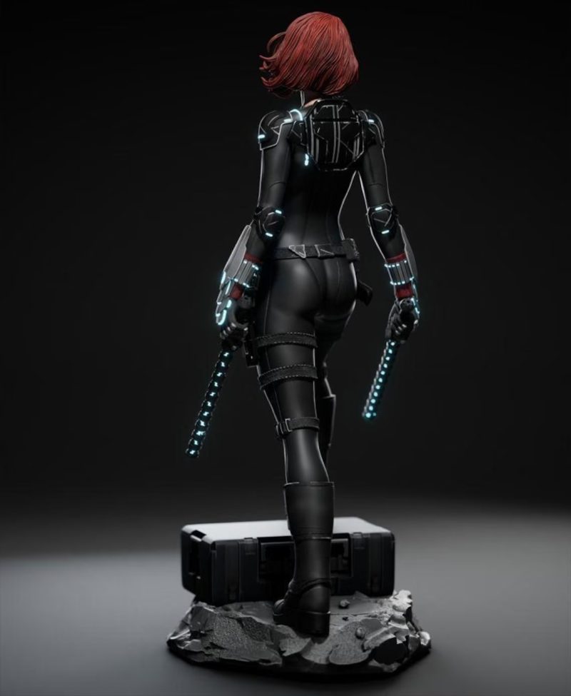 Black Widow STL - Image 2