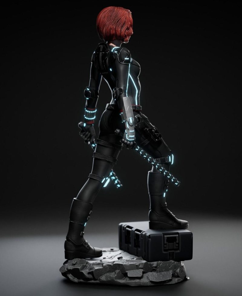 Black Widow STL - Image 5
