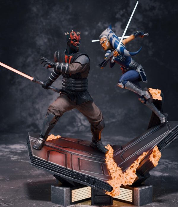 Star Wars Ahsoka Tano vs Darth Maul STL