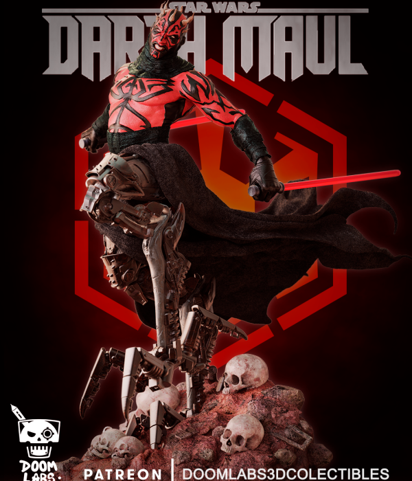 Star Wars Darth Maul STL