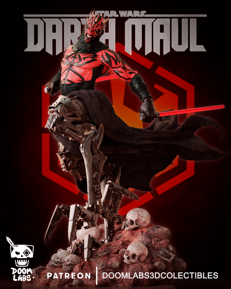 Star Wars Darth Maul STL - Image 2