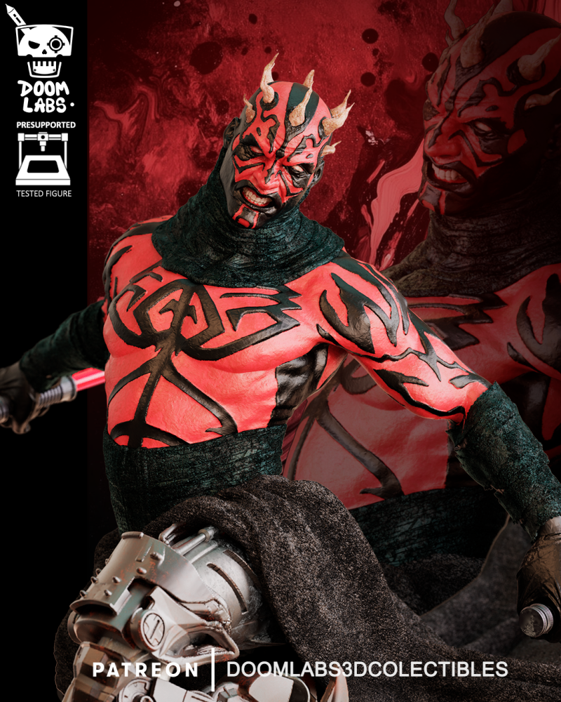 Star Wars Darth Maul STL - Image 4