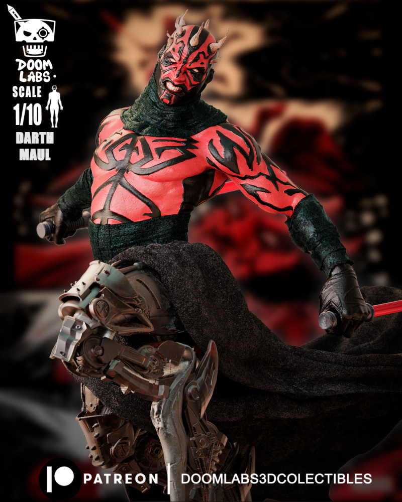 Star Wars Darth Maul STL - Image 5